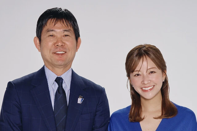 森保 一(サッカー日本代表監督)×中川絵美里「守備も、攻撃も、主体的に戦ってW杯の頂点を目指したい」